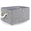 Simple and foldable fabric storage box