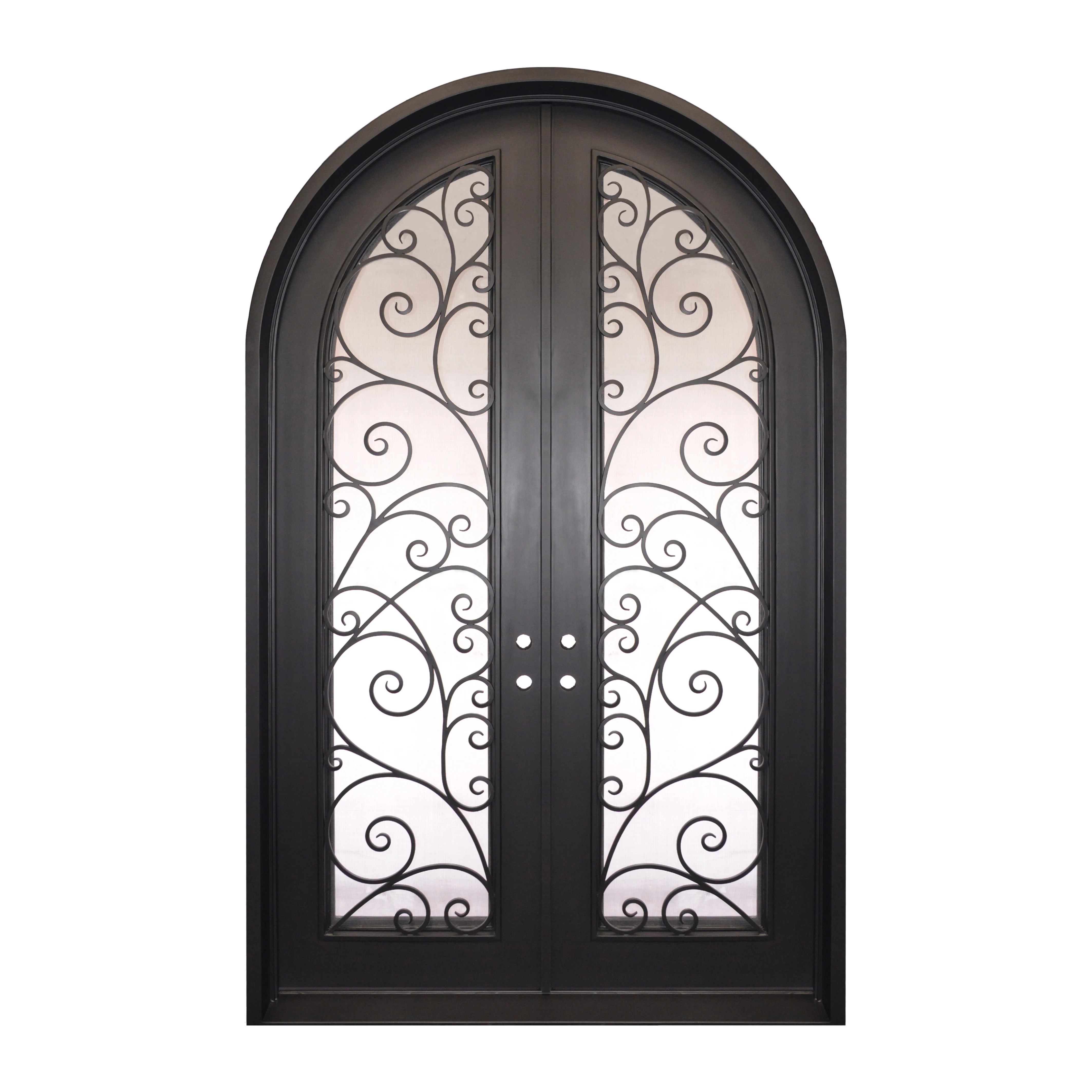 Exterior Wrought Iron Front Door Design - Buy Iron Front Door Design