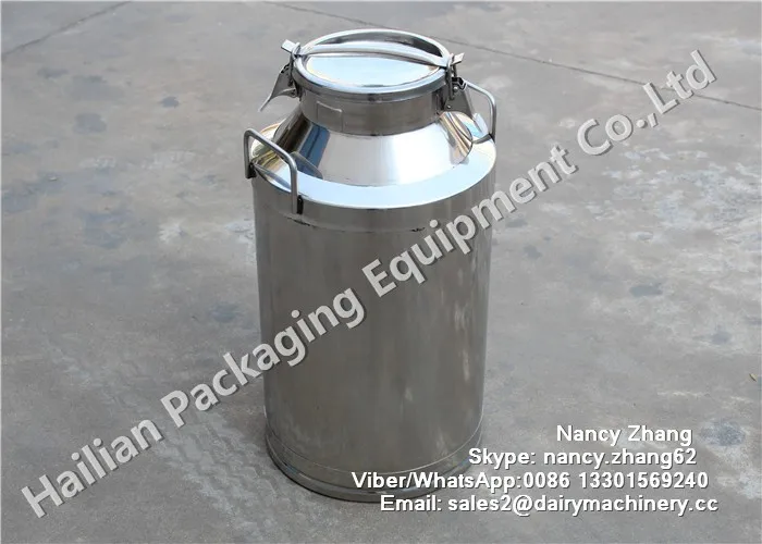 Good Price 40 Litre Sanitary Milk Drum With Stainless Steel - Buy Milk ...