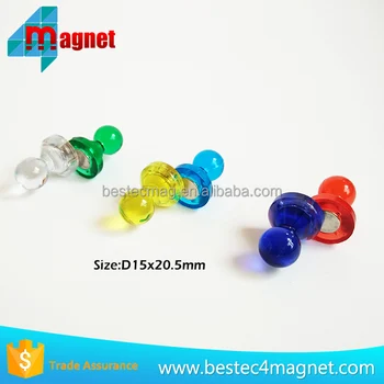 d15x20 5mm magnetic push pins neodymium memo magnets whiteboard map