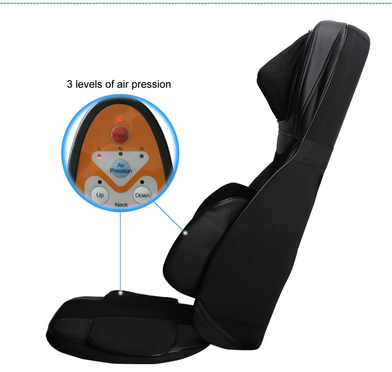 Factory Outlet Neck Kneading Back Shiatsu Massage Cushion Vibration