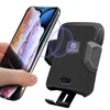 Qi-Certified Wireless Charging with Voice Prompts Sensor Auto-Clamping Car Air Vent Mount