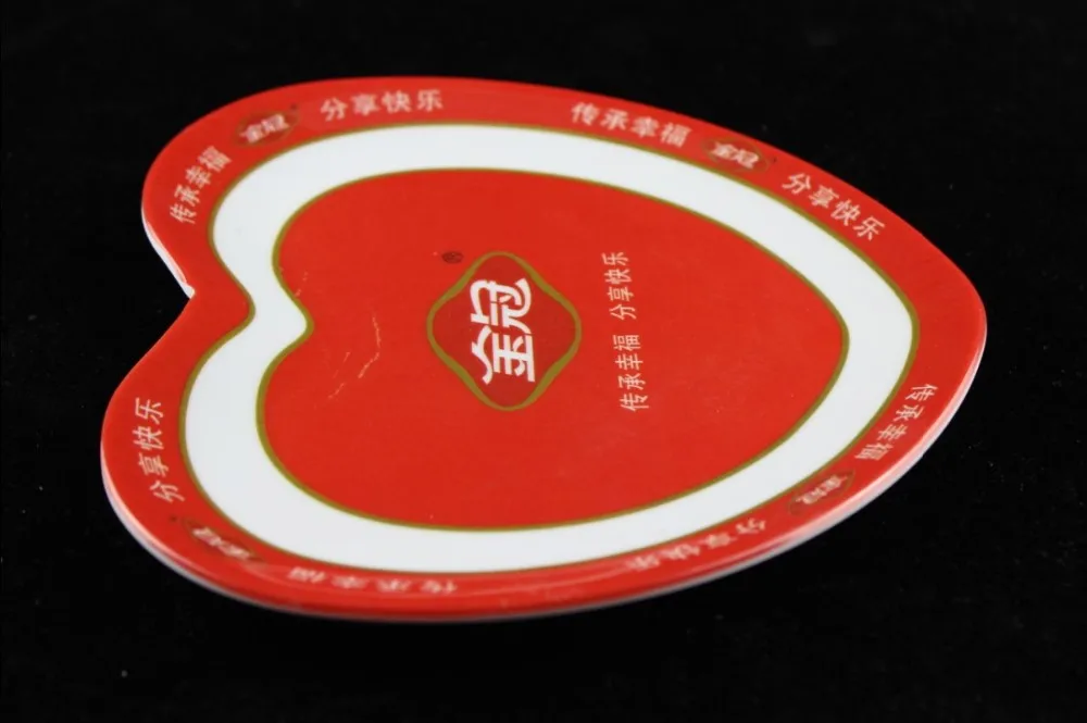 100%melamine cardioid plate