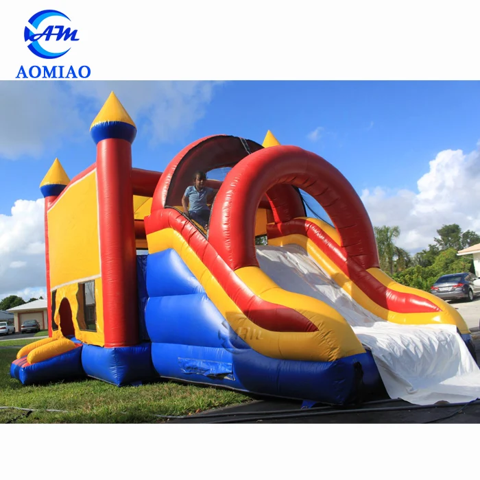 Commercial bounce house, used castle moonwalk, inflatable jumping for kids