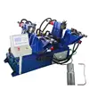 w Shape pipe double end reduce and punching hole machine