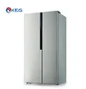 520L Best European American Home Use Half Freezer Half Refrigerator No Frost Side by Side Fridge