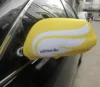 Promotional elastic spandex fabric custom polyester countries car mirror rear view cover sock flag for decoration