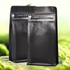 135x265x75mm One Pound Coffee Bean Stand up Zipper Valve Block Bottom Bag
