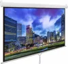 Office Equipment 120 inch Manual Pull Down glass beaded Tripod Projector Screen