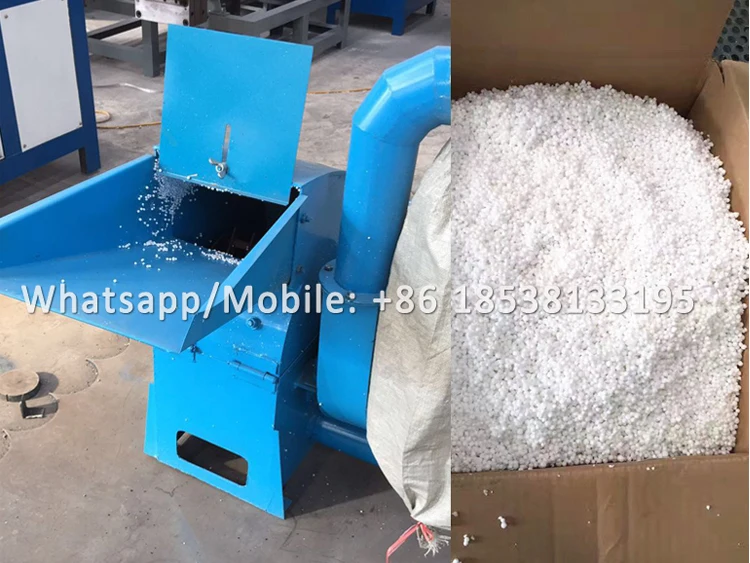 Styrofoam Pellets Making Machine,Foam Grinding Machine Price,Eps Foam