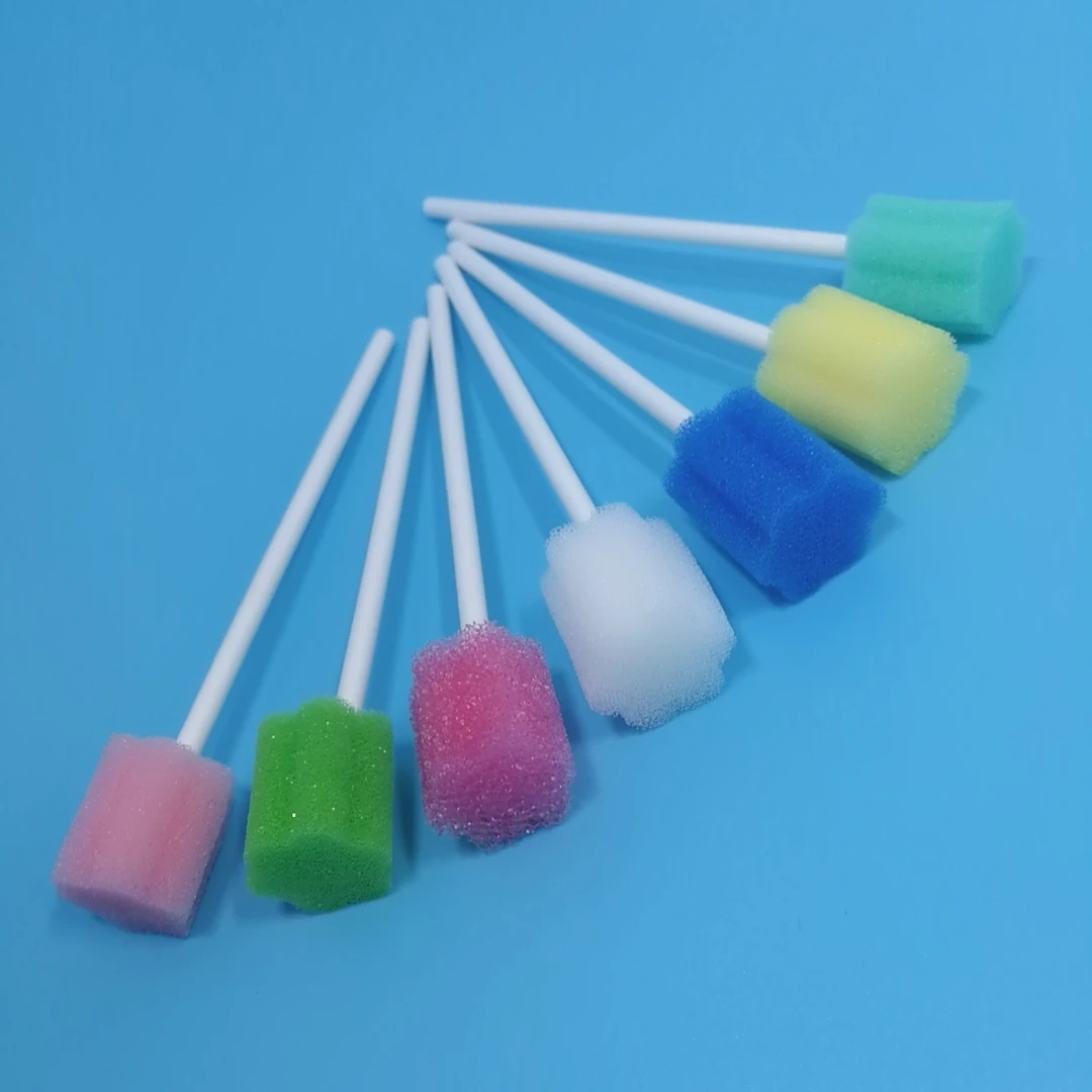 Foam Oral Cleaning Swab Medical Sponge Stick Sterile & Nosterile