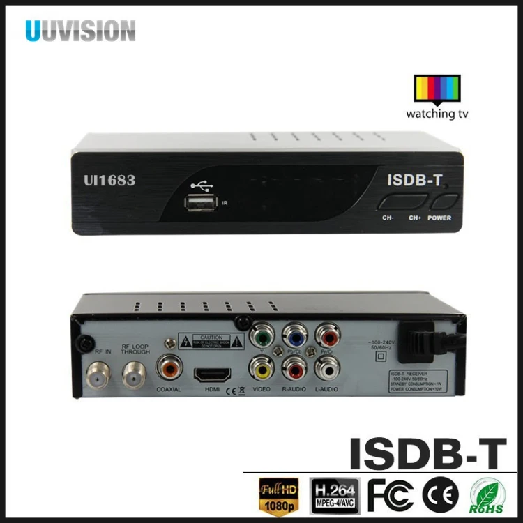 Philippines Oem Shenzhen Set Top Box Isdbt Digital Tv Receiver With