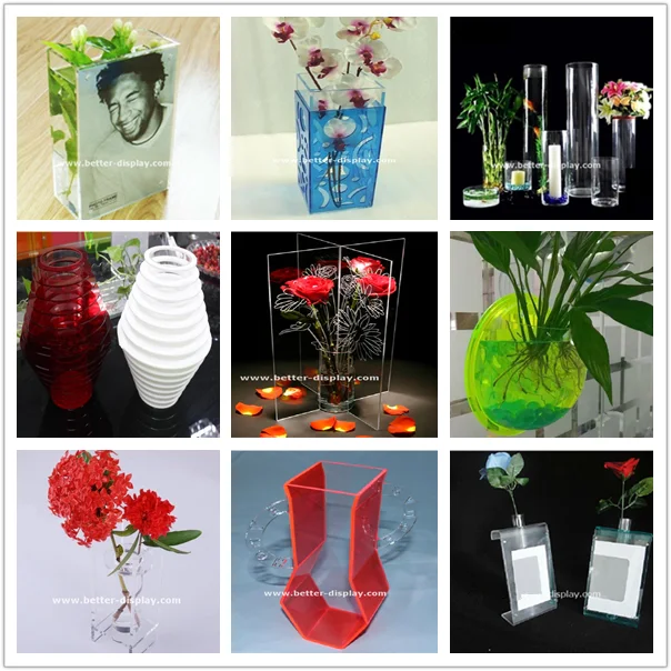 Wholesale Acrylic Tall Plastic Cylinder Vases Buy Wholesale Acrylic
