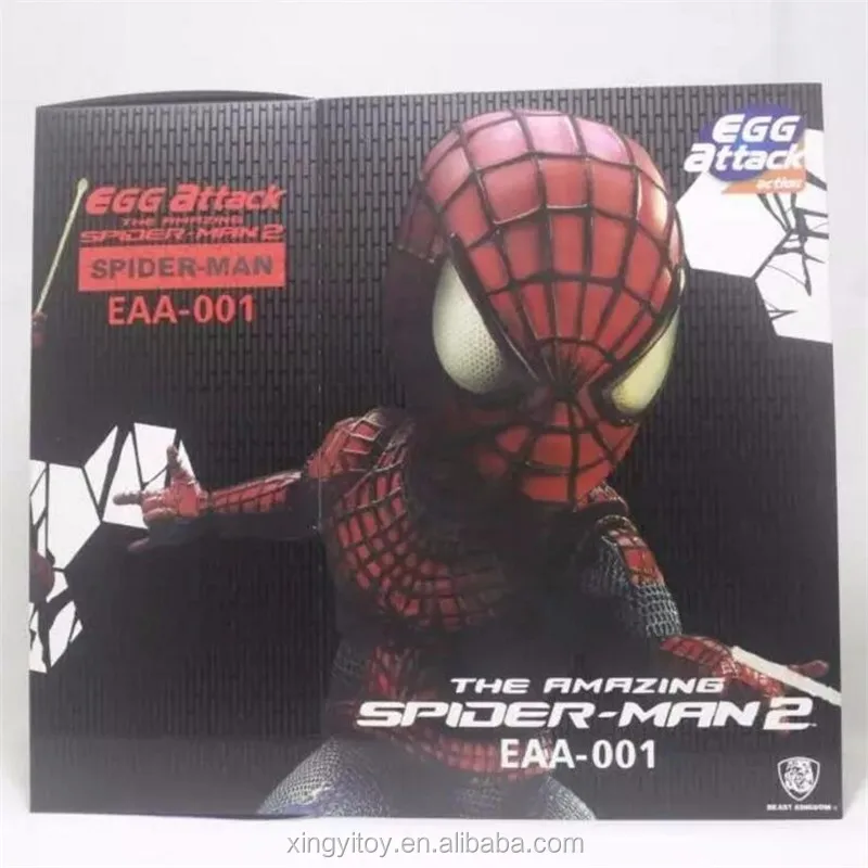 spiderman egg toy