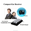 ZLWUS2412 mini earhook 2.4G wireless tour guide system/radioguide/audio guides for visiting museum/training/government/hajj/mee