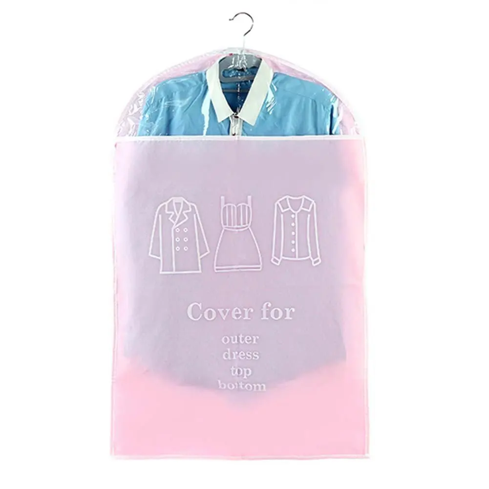 Yooan Women's Clothes Suit Dress Outer Garment Bag Anti-dust Dustproof Storage Cover Bag,Breathable Non-woven Fabric Garment Bags