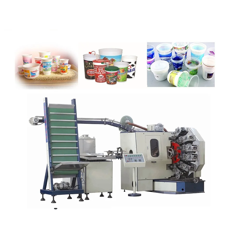Fjl6b Six Colors Foam And Plastic Cup Printing Machine Buy Foam Cup