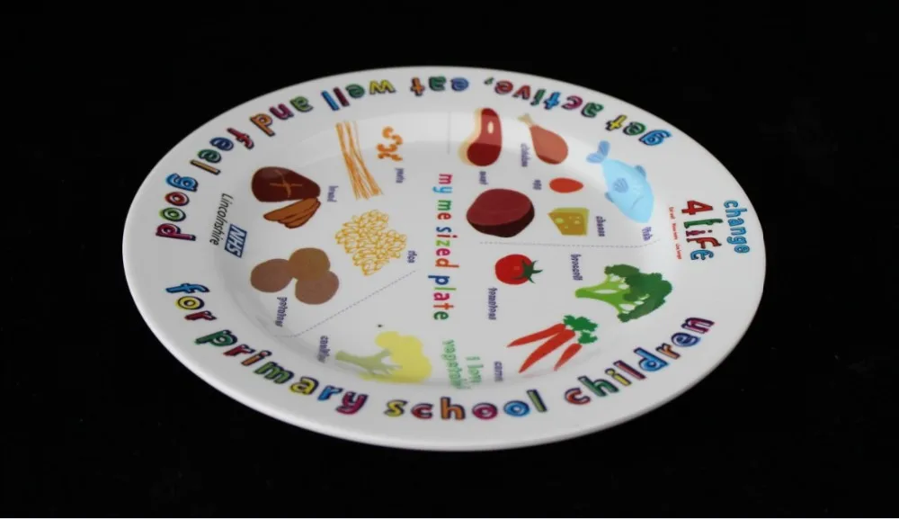 kid's 100%melamine fruit plate