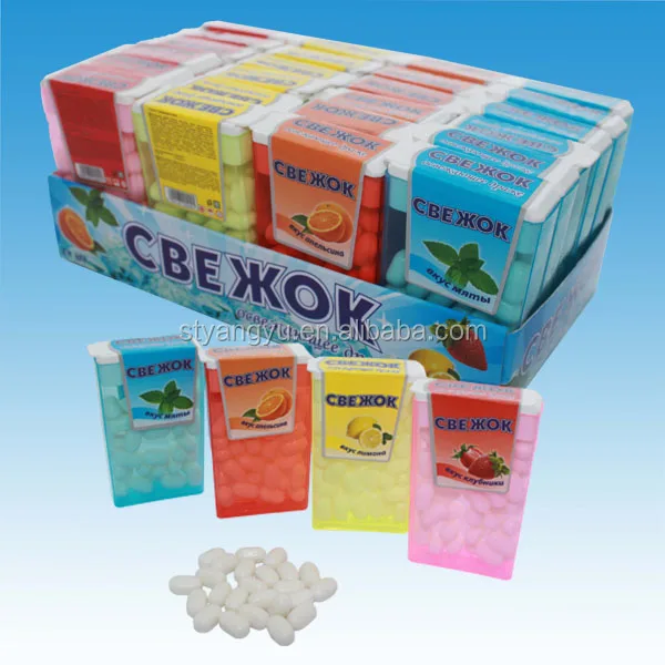 Crispy Refreshing Mint Flavor Pressed Tablet Candy Buy Tablet Candy