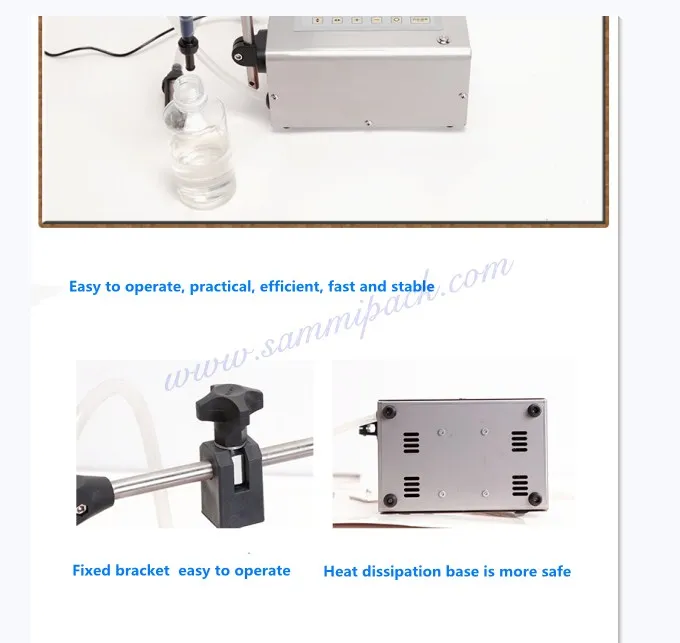 Upgrade Model GFK-160  Digital Control Pump Oil Filler Filling Machine