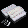 500Pcs/Box French Full Cover Fake Nail Tips for Nail Art