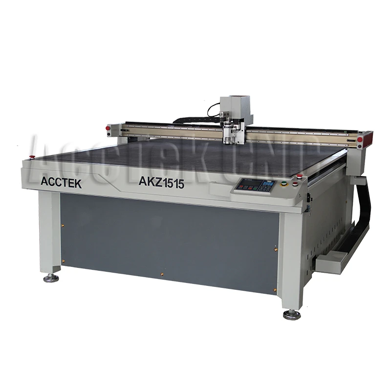 Oscillating knife cutting machine