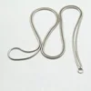 Leather Bag Silver Snake Chain Clutch Bag Accessories Ladies Handbag Parts Hardwear Wholesale