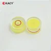 Precision Hand Tool Parts Plastic Bubble Spirit Level, bullseye Round level bubble
