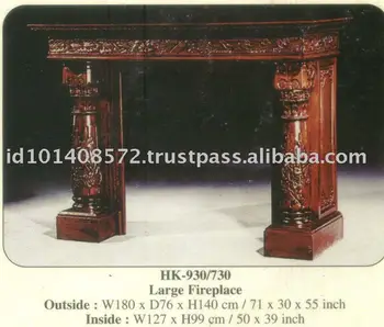 Large Fireplace Accessories Mahogany Indoor Furniture Buy