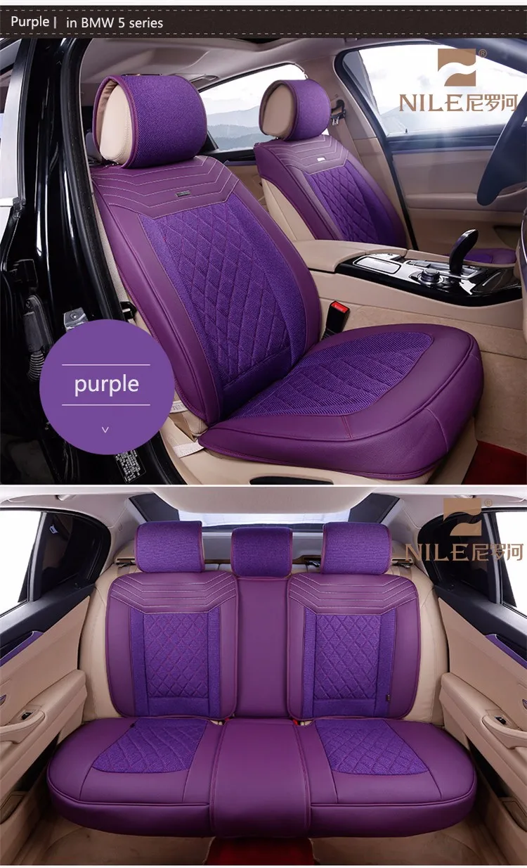 Dubai Wellfit Popular Pu Leather Velvet Fabric Car Seat Cover