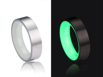2016 New Products Matte Finish Anium Wedding Band Ring Black 2016 New Products Matte Finish Anium Wedding Band Ring Black Carbon Fiber Glow For Man