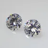 High quality lab created VVS 4 ct 10mm big ize round brilliant D color moissanite