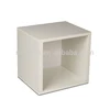 Mydarb wooden white painted window display cube