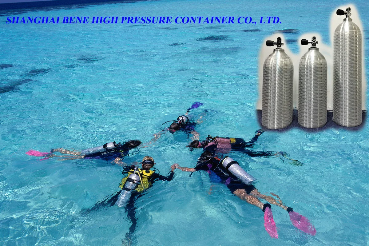 Factory Price Scuba Cylinder 3000psi Aluminum Diving Cylinder Diving
