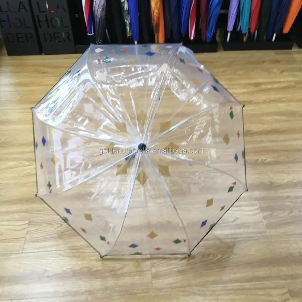 Transparent Children Umbrella Poe Kids Umbrella Buy Umbrella,Poe
