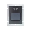 Metal industrial wired mouse with touchpad