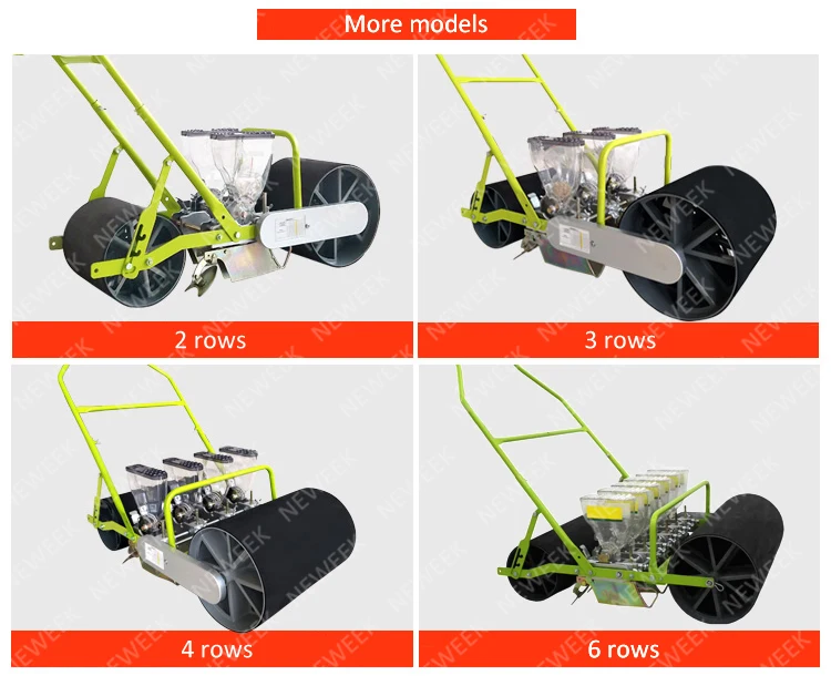 NEWEEK turnip onion seed planter hand push vegetable seeder