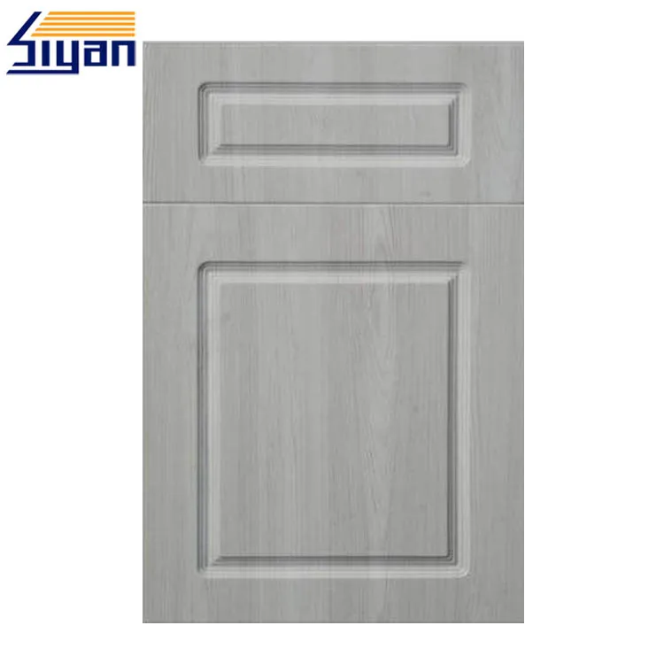 MDF pressed by PVC film decorative kitchen cabinet door panel.jpg
