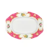 Rectangle carving side serving fruit dinner plate