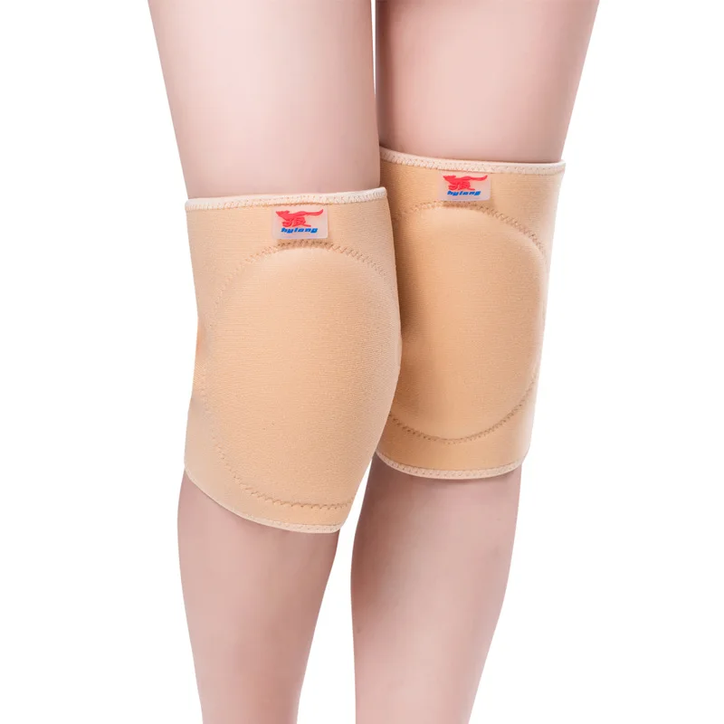 Hyl6133 Thick Sponge Breathable Anti Slip Sports Dance Yoga Knee Pads With Silicone Buy Yoga