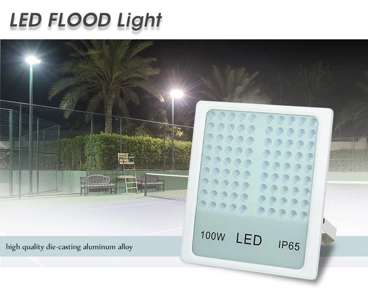High quality IP65 waterproof outdoor 20 30 50 100 w led flood light