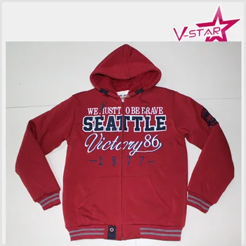 Custom Embroidery Fleece Men Hoodie Oem Service Winter
