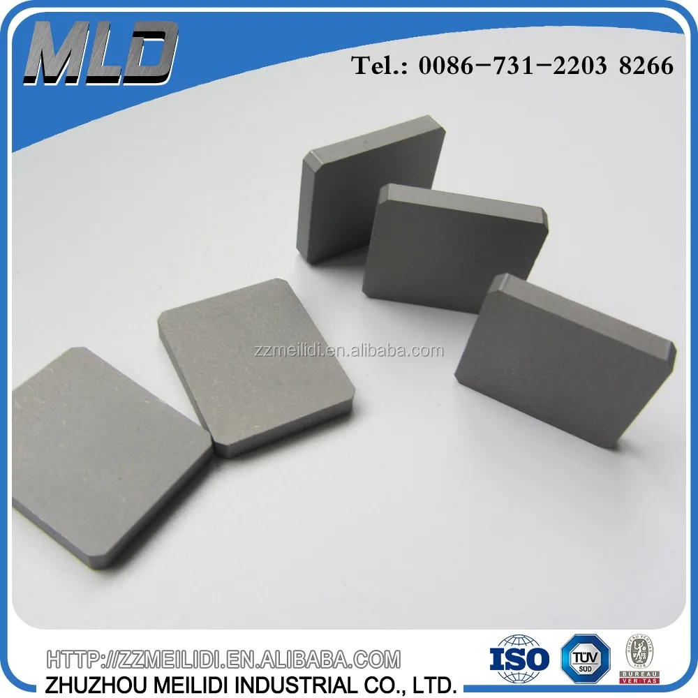 Solid Carbide Board Tungsten Carbide Flat Blanks Customized In Various