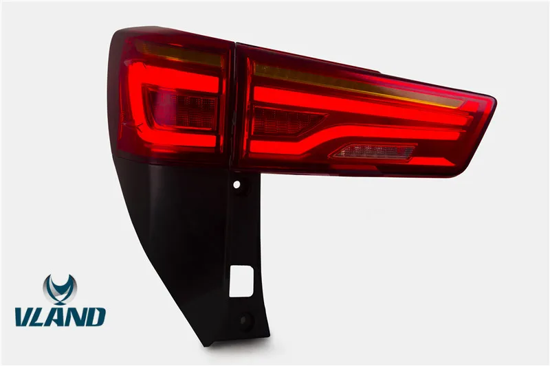 VLAND manufacturer for car lamp for INNOVA led tail light 2016-2018 with moving signal+reverse light+DRL