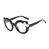 2019 Fashion unique plastic rosette loveliness cute boys girls child glasses frames kid eyeglass frame