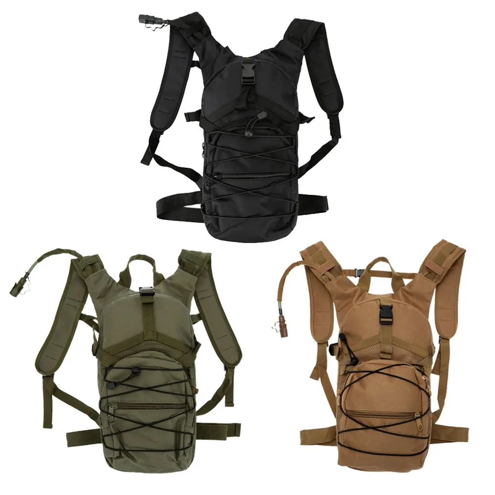 military hiking water pack backpack bag water bag