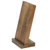 Custom Made Solid Wood Table Menu Stand