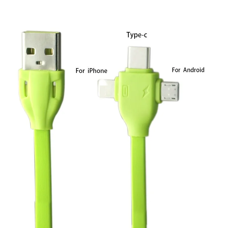 new product ideas 2020 3 in 1 micro USB TPE charging cable - ANKUX.COM