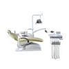 Dental patient chair without accessories, portal dental unit with foot controller
