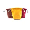Custom size and logo two side drawstring cheap microfiber drawstring gift bags